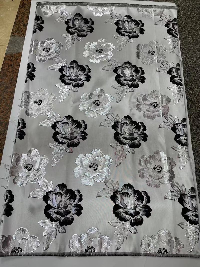 New Latest Jacquard Organza Fabric