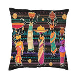 African Ethnic Motifs Cushion Cover