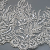 New luxury beaded embroidery lace