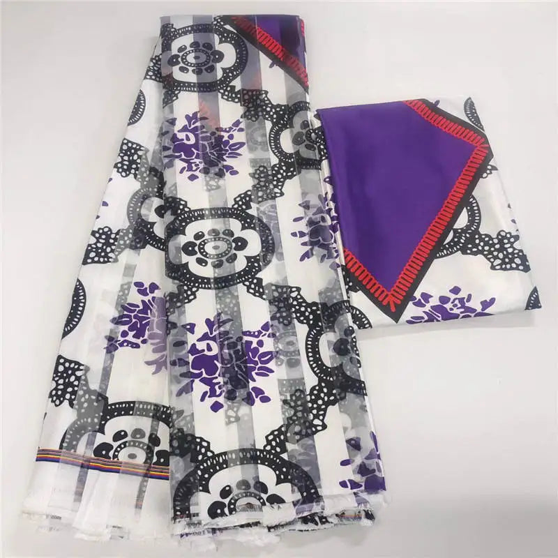 High Quality Printed Satin Fabric