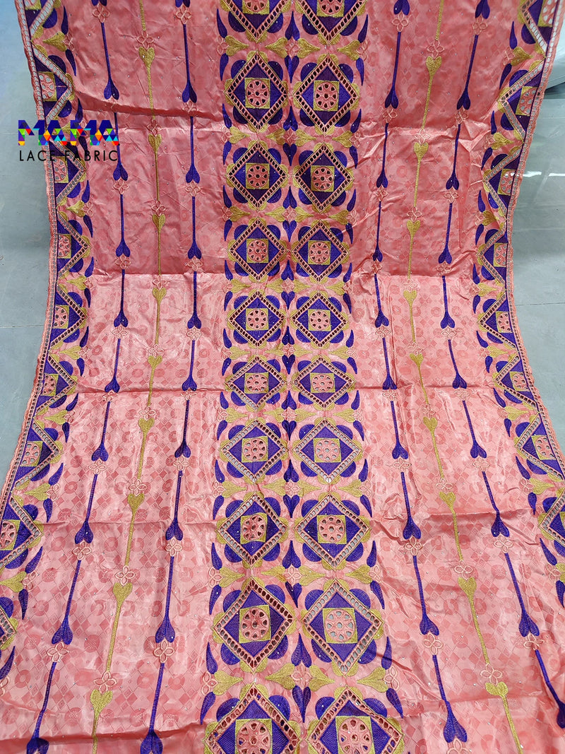 New Rhinestones Bazin Riche Brocade Fabrics