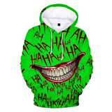 Haha joker 3D Print Sweatshirt Hoodies