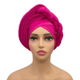 African Autogele Women's Turban Cap