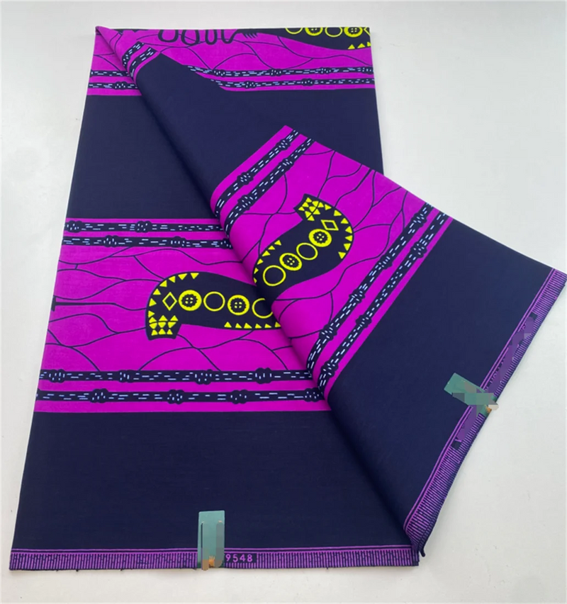 100% cotton Ankara Wax Ghana Fabric