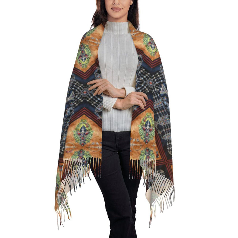 Amazigh Berber Kabyle Jewelry Scarf