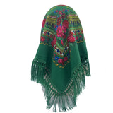 New Women Russian Style Square Scarf