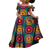 Kids Girls African Dashiki Dress