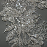 New luxury beaded embroidery lace