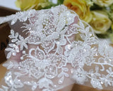 1yard embroidered flower lace