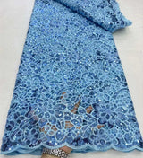 OIMG Nigerian Guipure Cord Lace Fabric