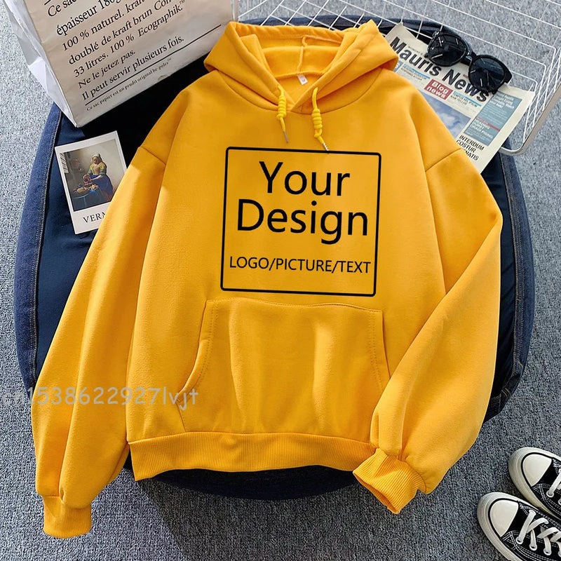 Custom Print Diy Text Logo Picture Hoodies