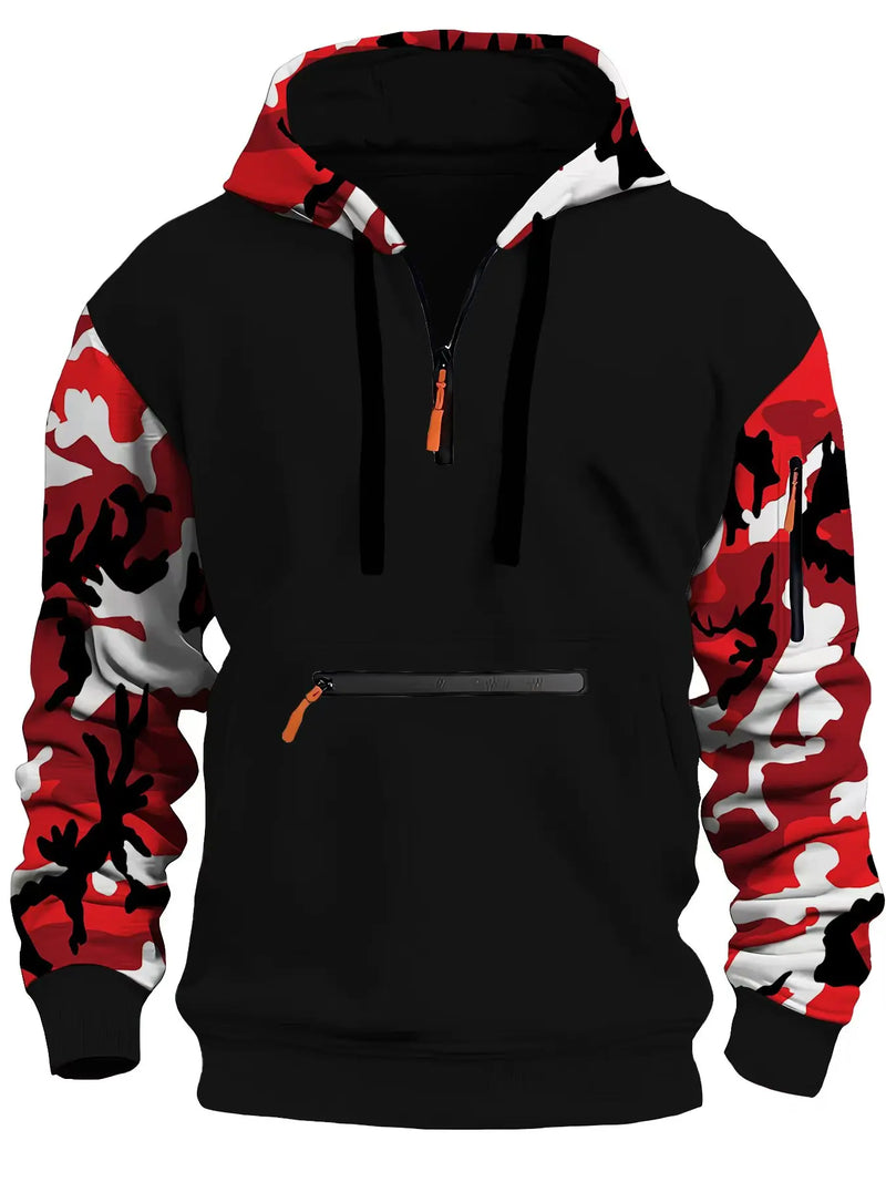 Autumn and winter men's new casual hoodie