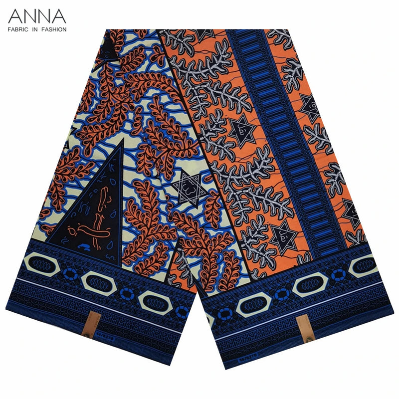 Ankara Block Prints Batik Fabric