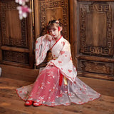 Children Kimono China Traditional Vintage Ethnic Antique Dress