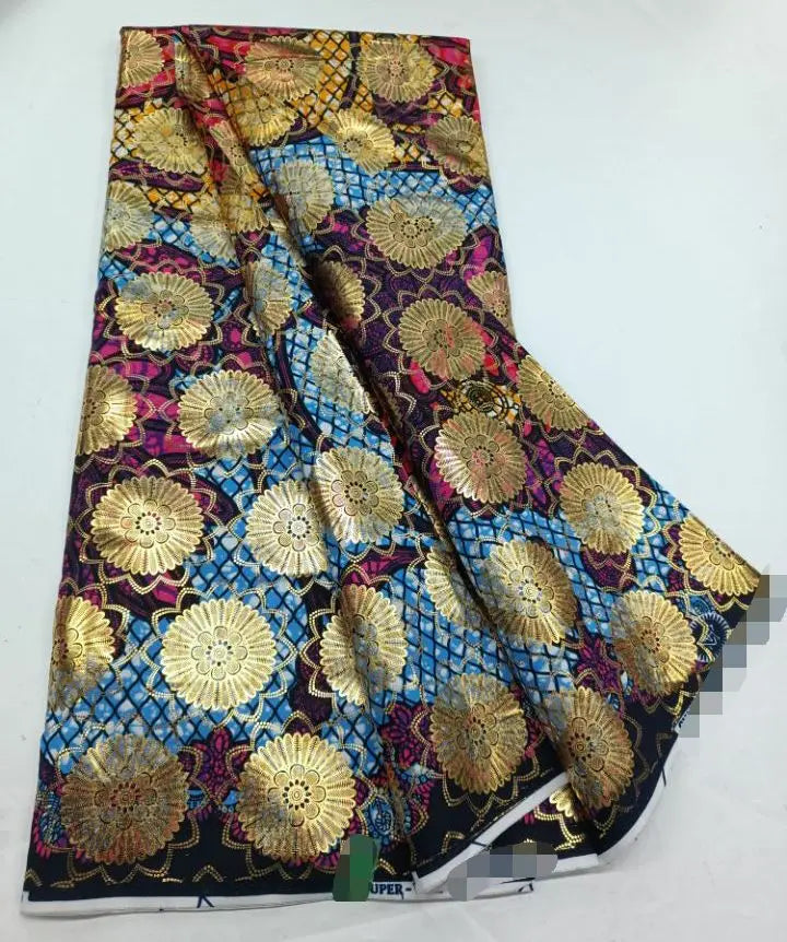 Hot Sale 100% Cotton Veritable African Wax Print Fabric