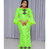 African Party Bazin Rich Dresses