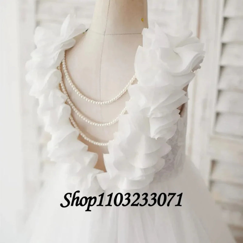 New Customized Flower Girl Dress