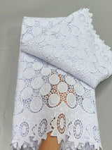 Newest African Water Soluble Lace Fabric