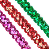 New S-shaped Bead Ribbon Ethnic Dance Costume Accessories