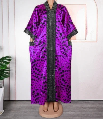 Women Dubai Luxury African Muslim Fashion Dress