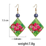 New Hawaiian Acrylic Australia Designer Earrings Accessories