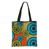 Afro Tribal Ethic Print Shopping Bag