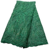 High Quality Jacquard Brocade Lace Fabric