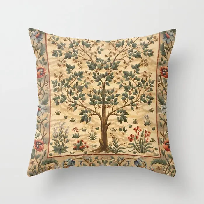 New Vintage flowers Linen pillowcase