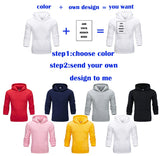 Your Own Design Brand Logo/Picture Personalized Custom Hoodies