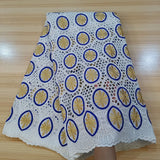 100% Cotton Swiss Voile Lace Fabric