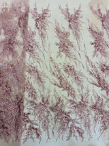 New Nigerian Sequins Mesh Lace Fabric