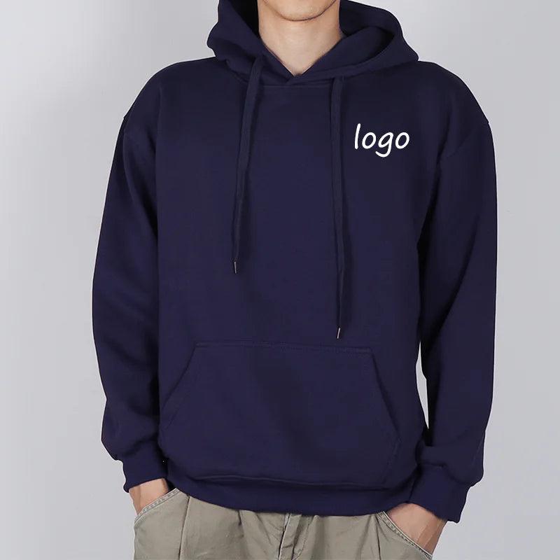 New Printed Text DIY Personalized Hoody Casual Clothing