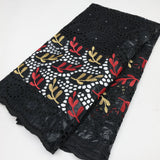 High Quality embroidey African Nigerian Bazin Brode Fabric