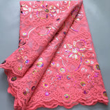 Zhenguiru Latest Embroidery African Lace Fabric