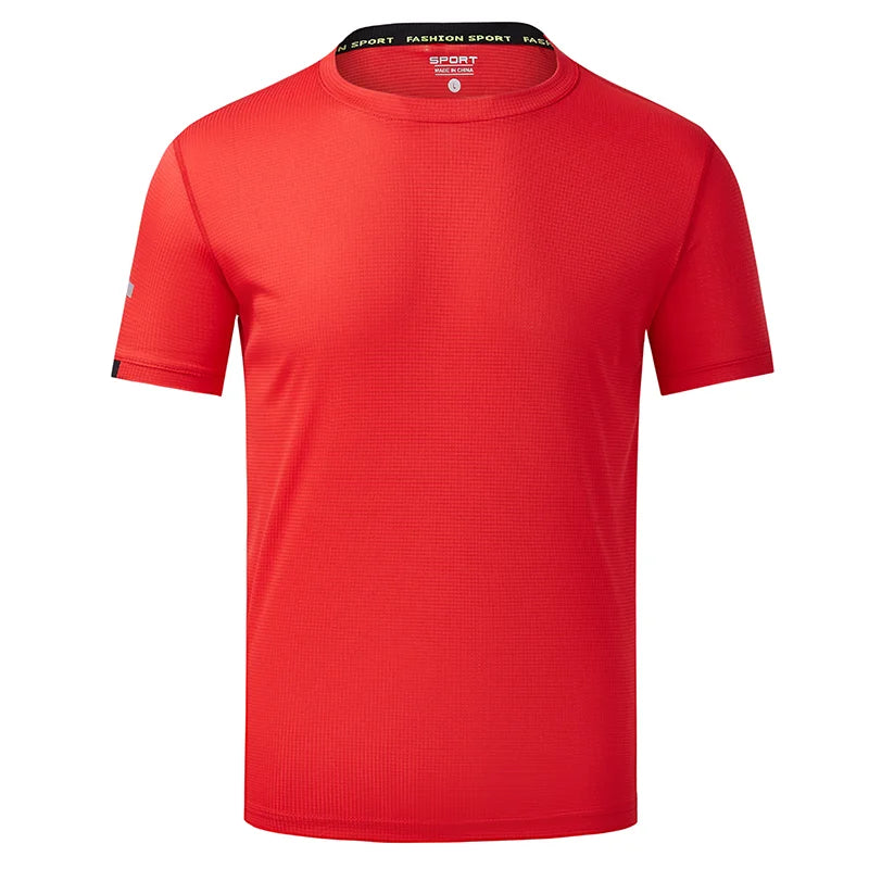 Quick-drying Round Neck Polyester T-Shirt