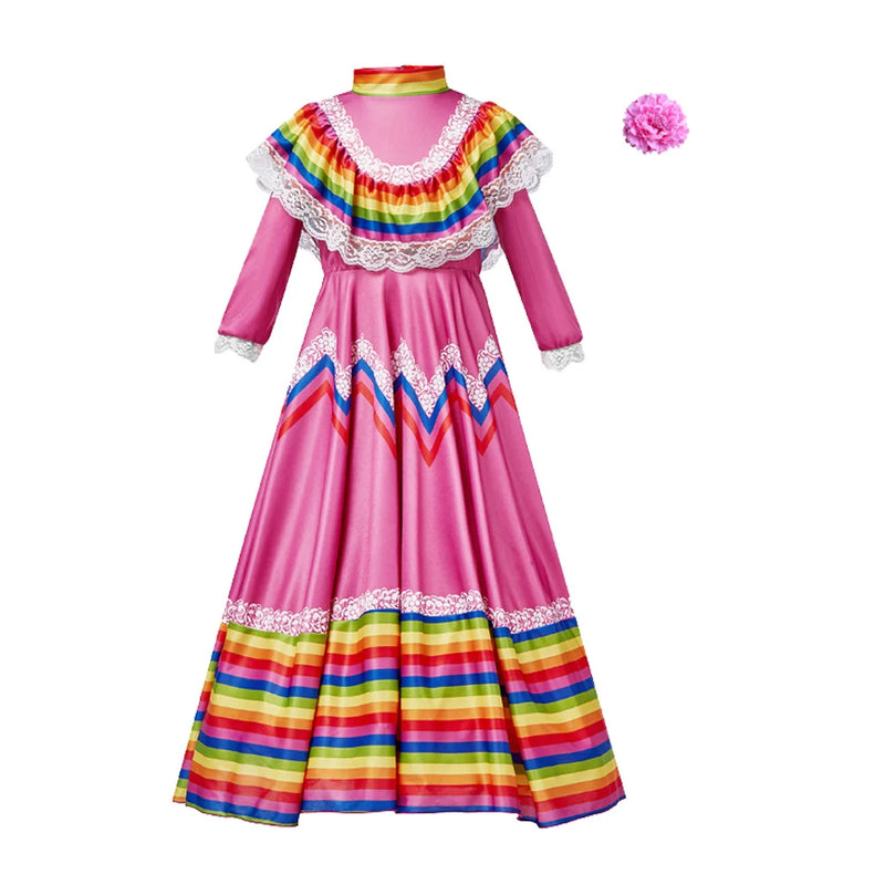 Child Girls Jalisco Traditional Guadalajara Mexican dress