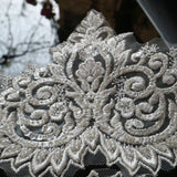 New luxury beaded embroidery lace