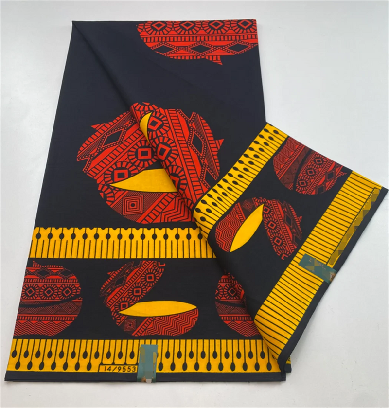 100% cotton Ankara Wax Ghana Fabric