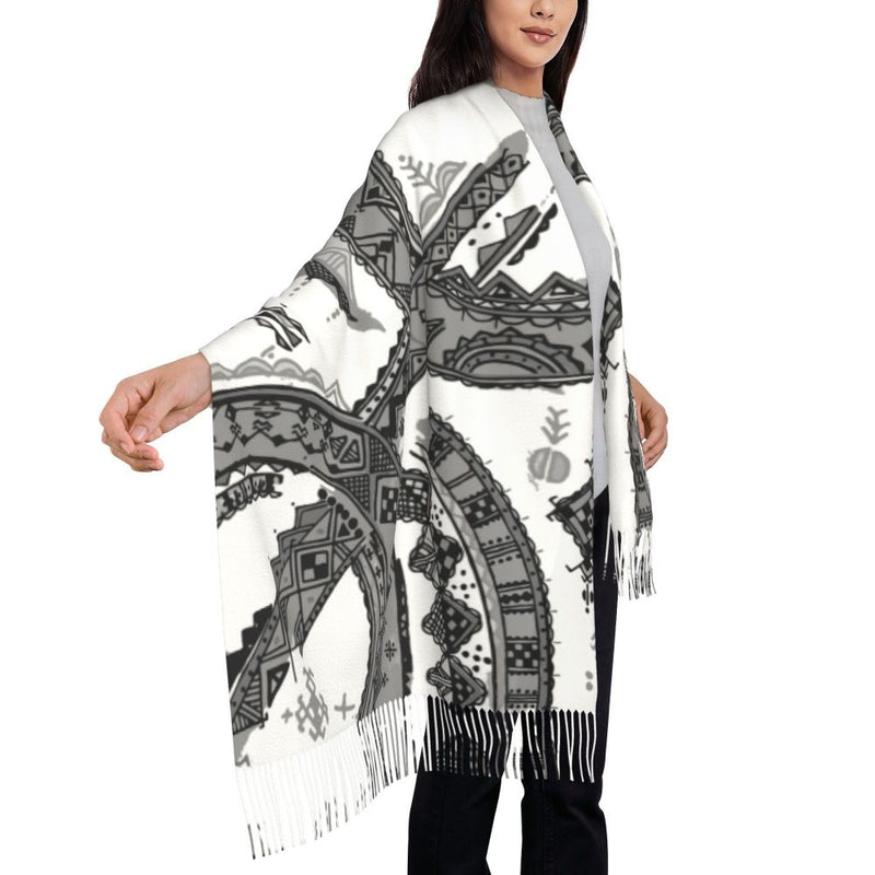 New Amazigh Carpet Morocco Scarf