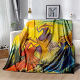 New Ethiopian Painting Art Africa Blanket