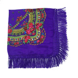 New Women Russian Style Square Scarf