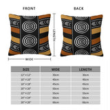 African Mud Cloth Art Pillowcase