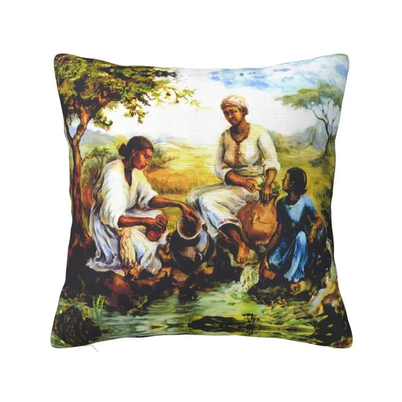 Ethiopian New Year Throw Pillow