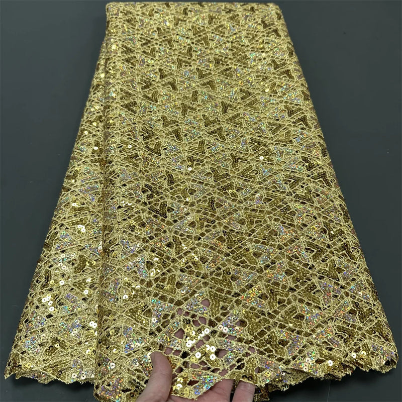 High Quality African Nigerian Lace Fabric