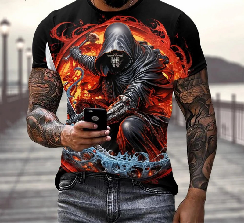 Men's Short Sleeve Tee Oversized T-shirt