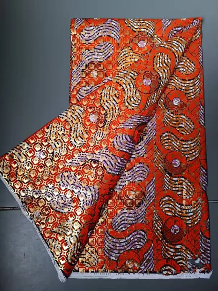 Hot Sale 100% Cotton Veritable African Wax Print Fabric