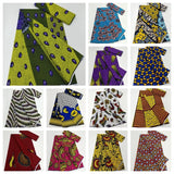 African Real Wax Print Cotton 100% Fabric