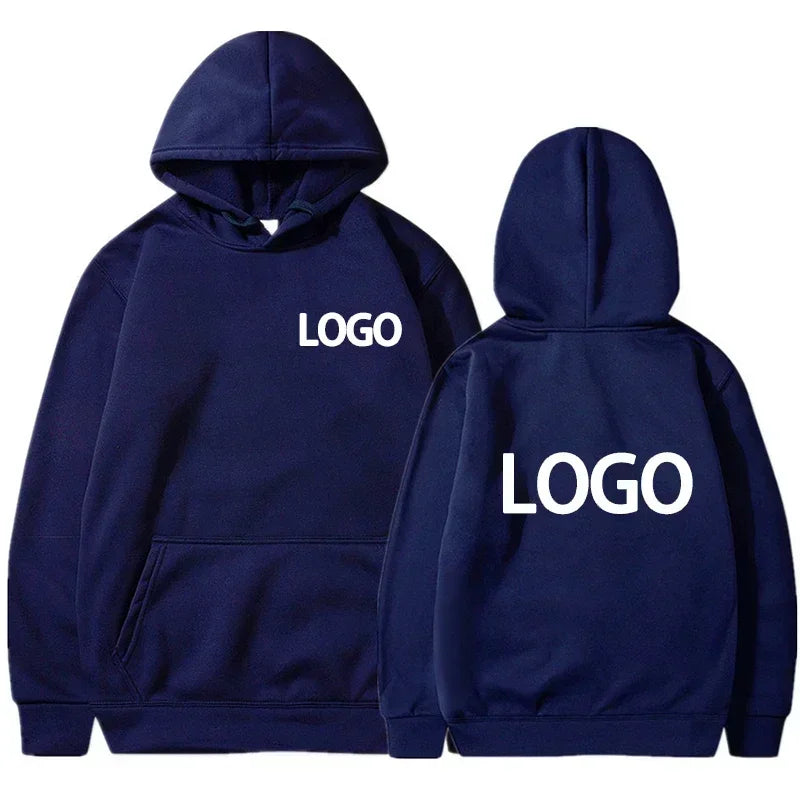 New Loose Custom Logo Pictures and Text Team Casual Clothing