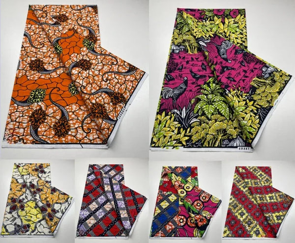 100% cotton african ankara fabric