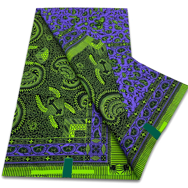 New Veritable Original Wax Ankara Dutch Super Dye Fabric